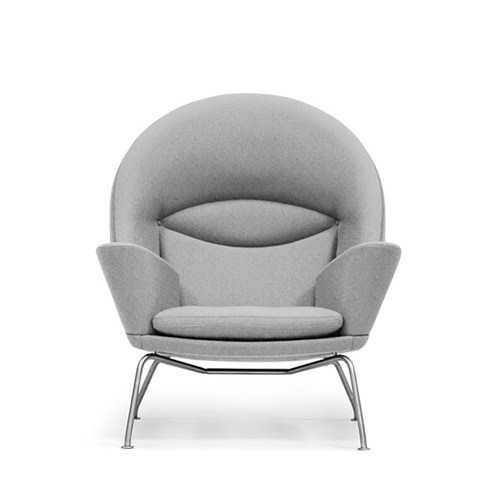 Nordic comfortable lazy designer boss can lie down lunch break concubine single sofa with pedal bull's eye chair