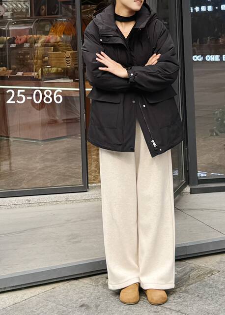 Ying Ming Qi Official Store Genuine Product Model 086, Plus-Size, Fashionable, Casual, Loose-Fitting, Slimming, Colorful Parka Jacket