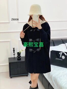 Haoxibao Genuine Product, Plus-Size, Fashionable, Casual, Loose-Fitting, Slimming, Elastic, Detachable Hood, Double-Sided Fleece Jacket