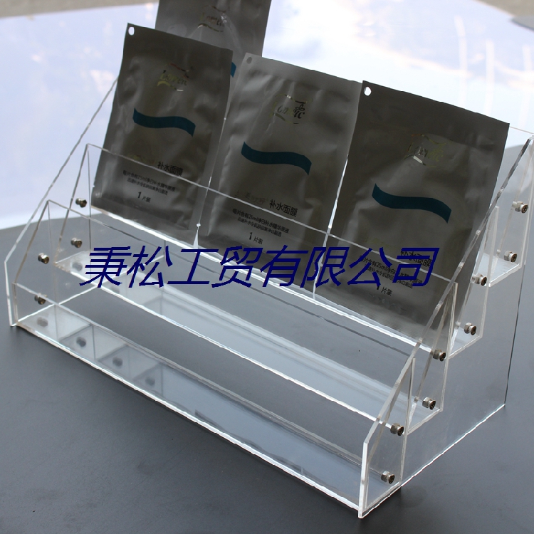 Cosmetic shelf Multidimensional film shelf High transparent acrylic multifunctional contained storage exhibition shelf medicine bottle rack disassembly