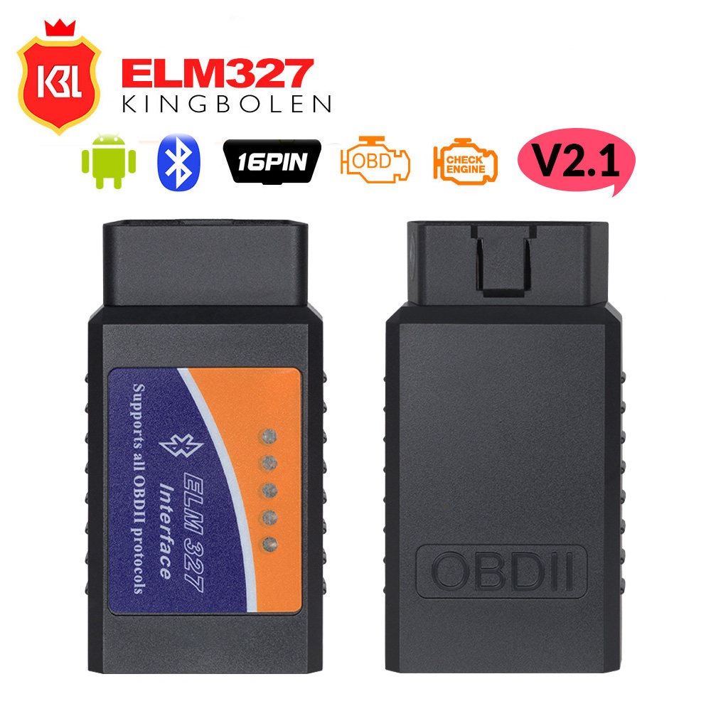 Bluetooth ELM327 Bluetooth OBD2 V2 1 car detector wagon computer fuel consumption instrument 327