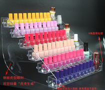 Transparent nail polish display stand acrylic Polish glue shelf cosmetics shelf storage display props
