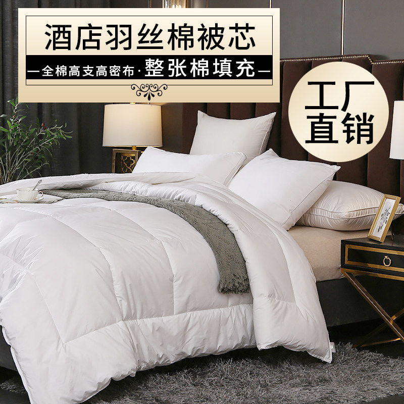 Quilt Core Quilt Guesthouses Hotel Special Bed Bedding Winter Quilted Pure Cotton Warm Down Spring Autumn Season Quilt