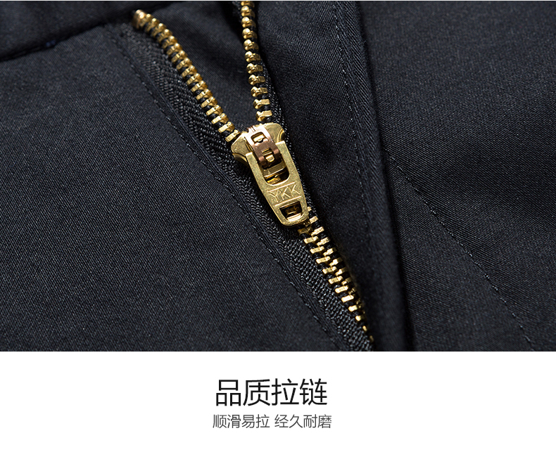 C罗代言 柒牌 男士修身直筒 商务休闲裤 YKK拉链 图15