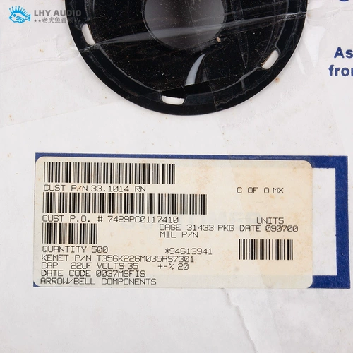 Оригинальная коробка US KEMET KIME 35V 22UF 226K 钽 钽 Электролитическая емкость Цифровой звук DAC DAC