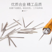 Diamond Grinding Head Jade Stone Carving Needle Grinding Head Grinding Rod 30 Piece Set Cylindrical Electric Grinding Head