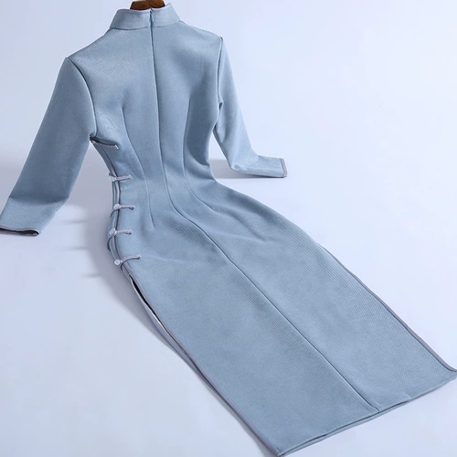 Ципао, легкое платье, костюм, 2020 года, китайский стиль