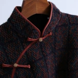 Зимнее ципао, длинный лонгслив для матери, увеличенная толщина, 2020 года, китайский стиль