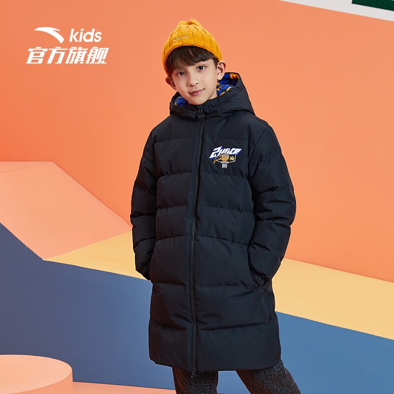 Safety in Antread Children's suit Three-proof down jacket for men's large children's autumn and winter jacket 2021 mall Identical Sports Down Clothing