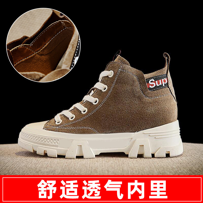 Coarse heel High heels 2022 new spring spring style Fashion Ultra Fire Winter Shoes 100 hitch Martin short boots Inn Wind