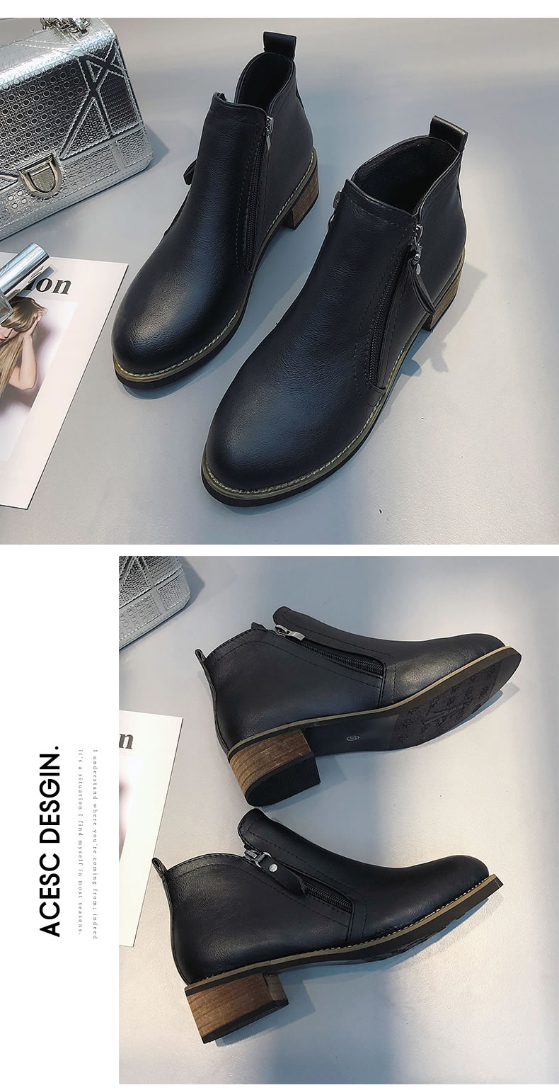 Bottes mi-saison femme en Polyurethane - Ref 3250273 Image 18