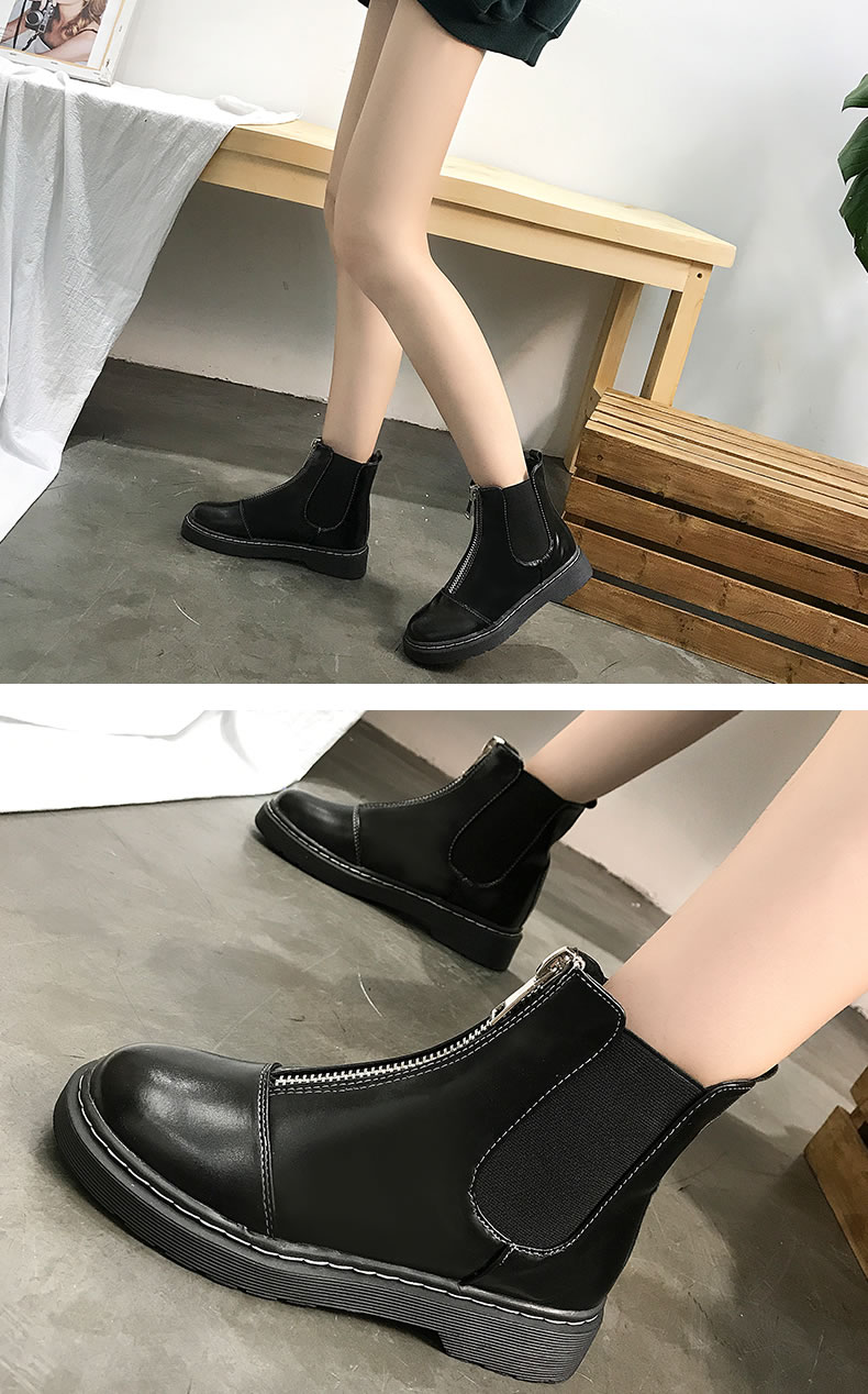 Bottes mi-saison femme en Polyurethane - Ref 3250019 Image 11