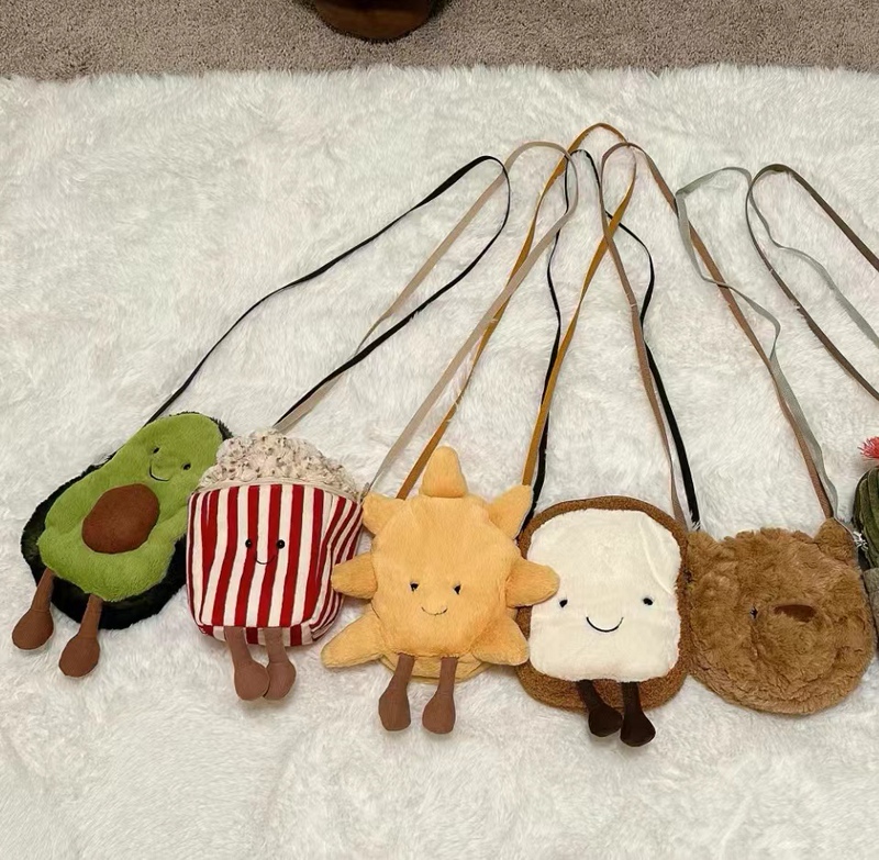 【Fun Bag Collection】Cute and Fun Crossbody Bags Featuring Little Bears, Toast, West Highland Terriers, Sun Pigs, Watermelons, and Frogs 【Fun Bag Collection】Cute and Fun Crossbody Bags Featuring Little Bears, Toast, West Highland Terriers, Sun Pigs, Watermelons, and Frogs