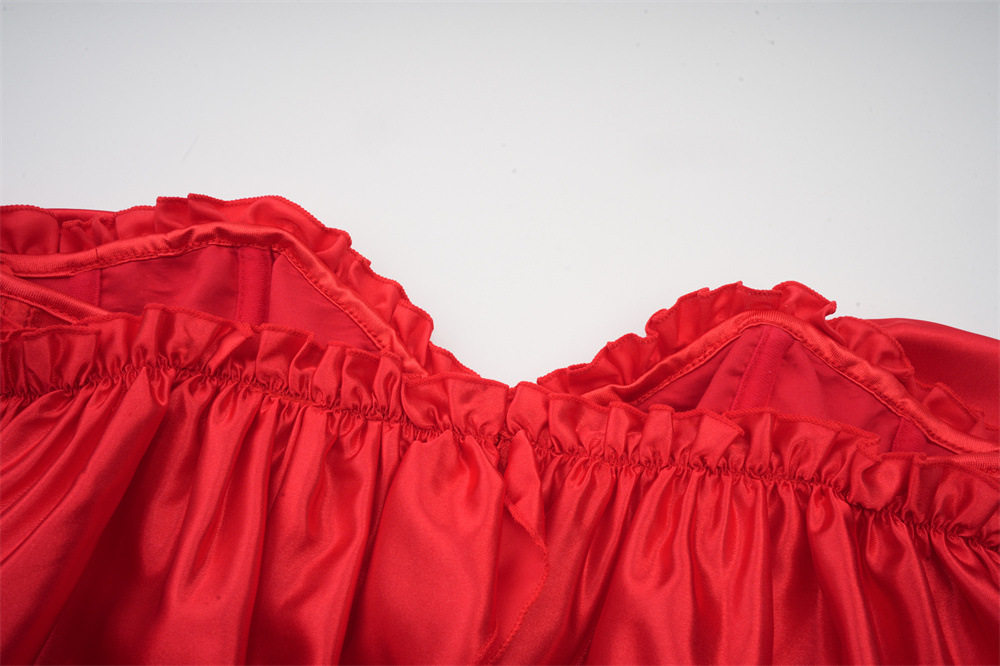 Трансграничная торговля, корректирующее белье, топ без лямок, платье, корсет, утягивающий пояс на талию, европейский стиль 无品牌/无注册商标 