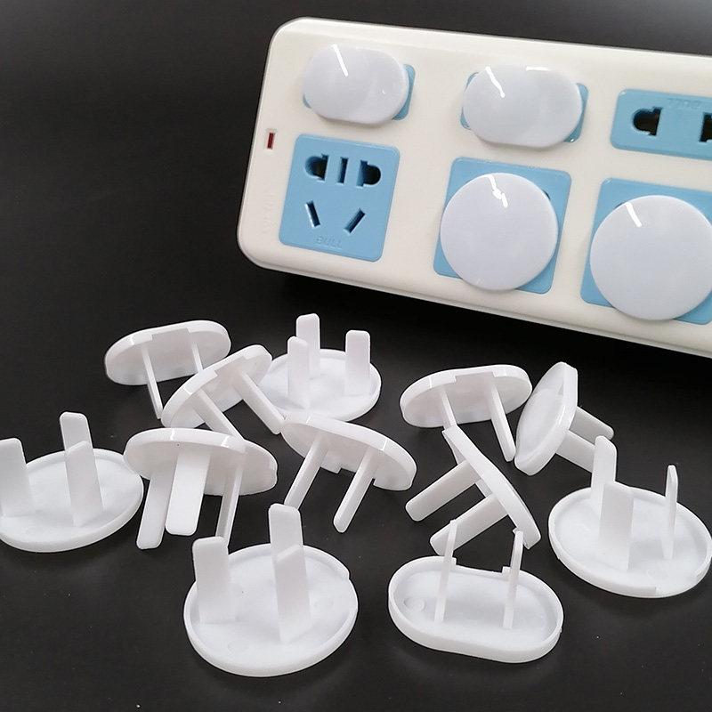 Children's anti-shock socket protective cover jack safety plug socket plug cover baby power switch protective cover