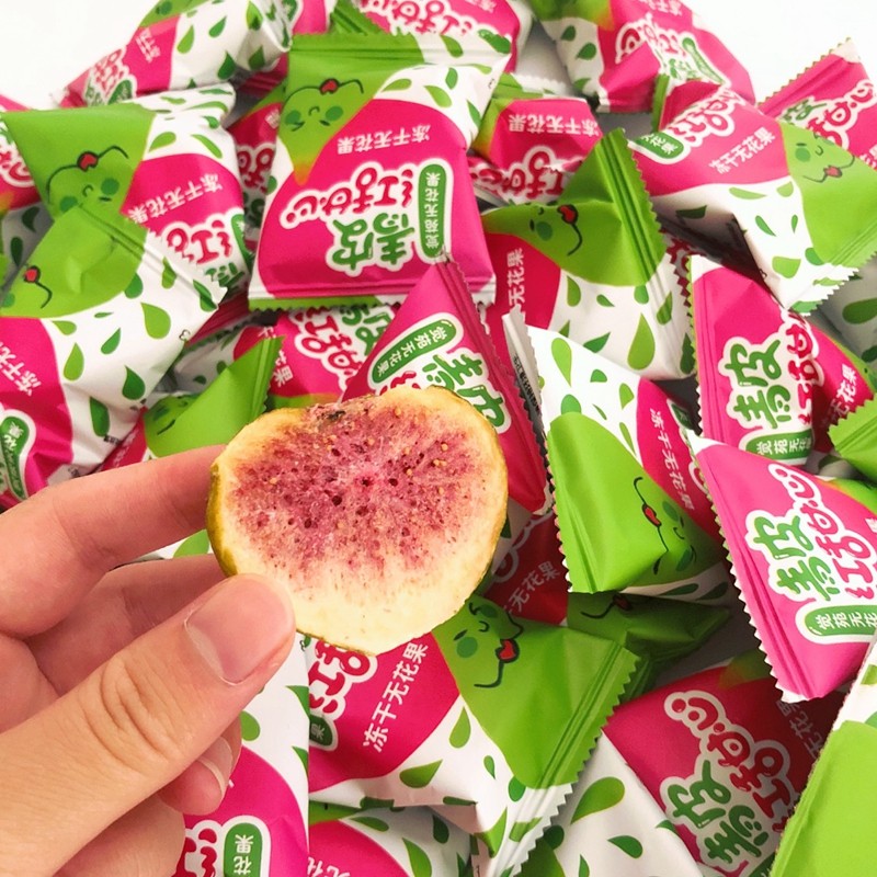 Freeze dried figs, Shandong Weihai Rongcheng specialty, fresh freeze-dried figs, crisp snacks 250g