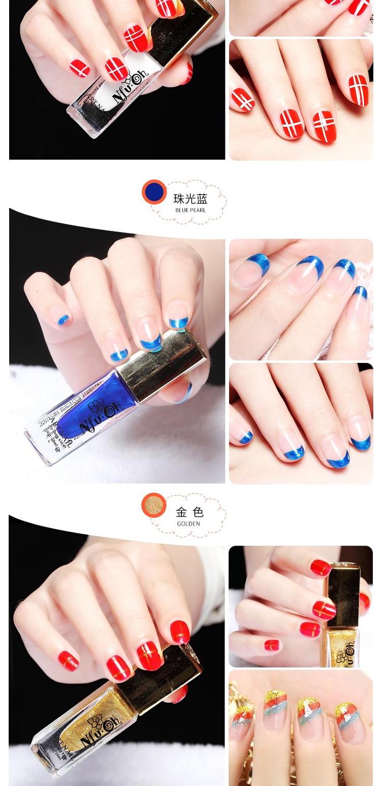Vàng và bạc kéo sơn móng tay sơn hoa bút bút sơn móng tay bút vẽ dụng cụ kéo dây hoa kéo bút máy dũa móng tay
