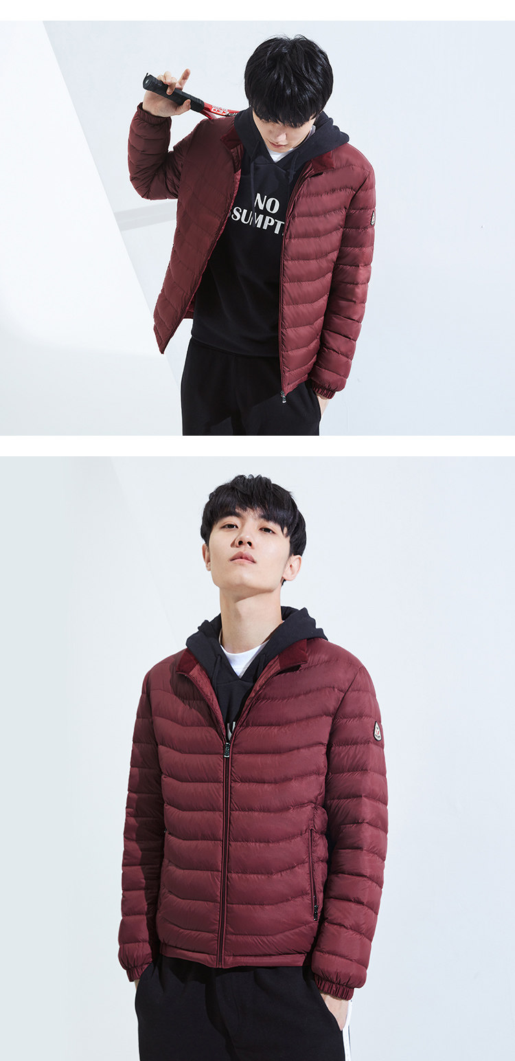 Blouson homme BOSIDENG    en Nylon - Ref 3119668 Image 30