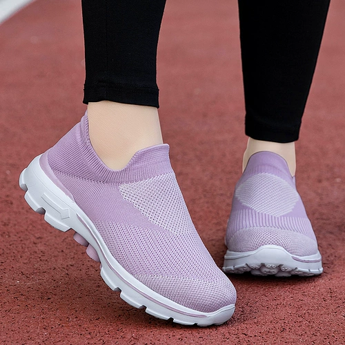 Спортивная обувь для матери, туфли, для среднего возраста, мягкая подошва