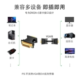 [dvi24+5转vga显卡转接头电脑显示器接口转换头线转换器1-d]