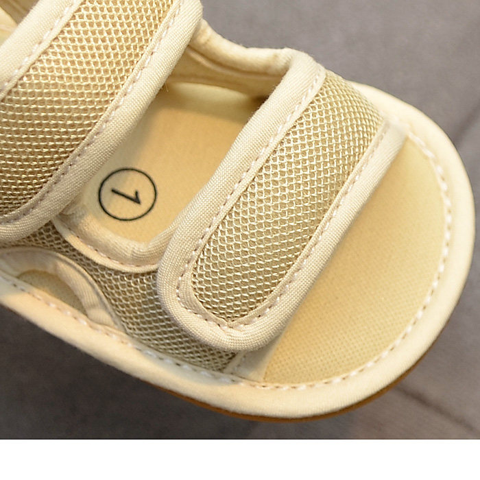 Summer Mesh Anti-Drop Men's and Women's Soft Bottom Sandals for 0-1 Years Old — 3