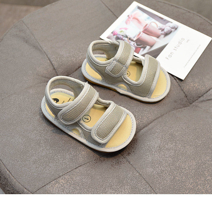 Summer Mesh Anti-Drop Men's and Women's Soft Bottom Sandals for 0-1 Years Old — 11