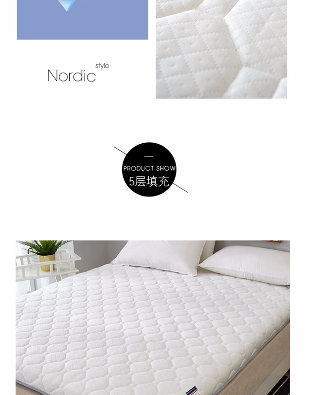 Nệm dày 1 tấm thảm mùa hè 0,9m a 1,2 hai 1,35 năm 1,5 tám 1,8x1,9 * sàn ngủ - Nệm nệm hơi
