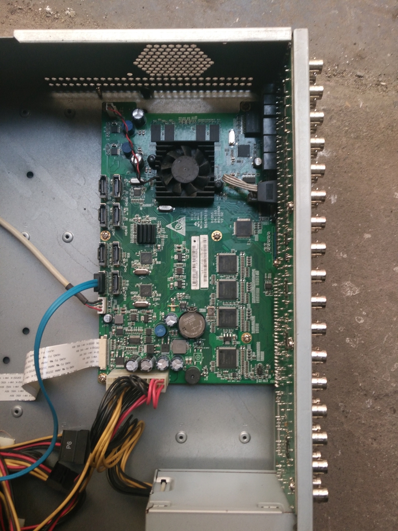 Original clothes Hua 16 Road hard disc recorders DH-DVR1604LF-S Main board 80126882 V2 02