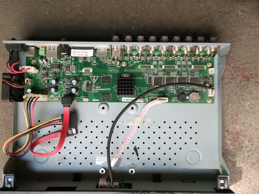 Original Hivision DS-7816H-SHT 16CH NETWORK DVR Motherboard DS-80120