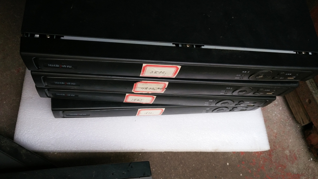 Original dress 16-way internet hard disc recorder DS-7816HE-E2 double disc position mobile phone look at DS-80120 board