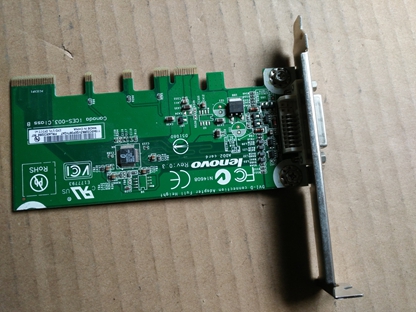 ORIGINAL LENOVO INDUSTRIAL GRAPHICS CARD DVI-D CONNECTION ADAPTER FULL HEIGHT