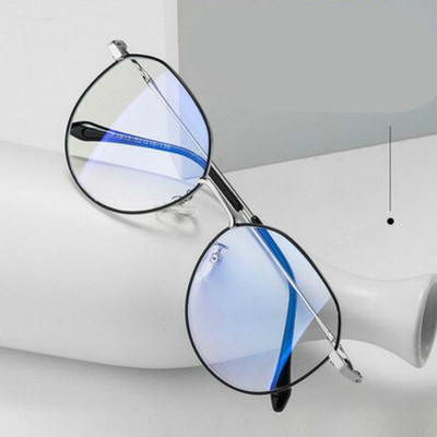 眼镜近视男抗蓝光防辐射电脑护目镜男配有度数大框韩版潮平光镜架