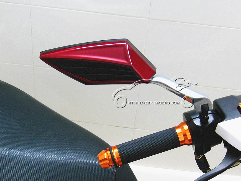 Xe điện Yamaha Fuk Hei WISP Xe máy Honda Suzuki Sửa đổi gương chiếu hậu Gương kim cương giá gương xe máy