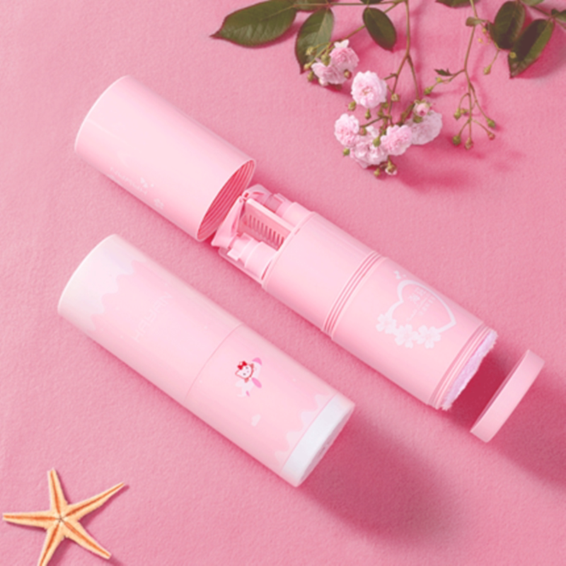 Travel toothbrush containing box portable washing cup toothbrushing cup toothpaste tooth cylinder for travel toiletries cup suit