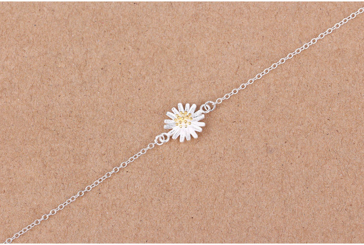 Bracelet de cheville Femme OTHER   en Argenterie - Ref 3103005 Image 8