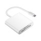 Shumei Sd Otg Card Reader Lightning Interface for Mobile Phones, Computers, Tablets, Type-C Card Reader, Plug and Play