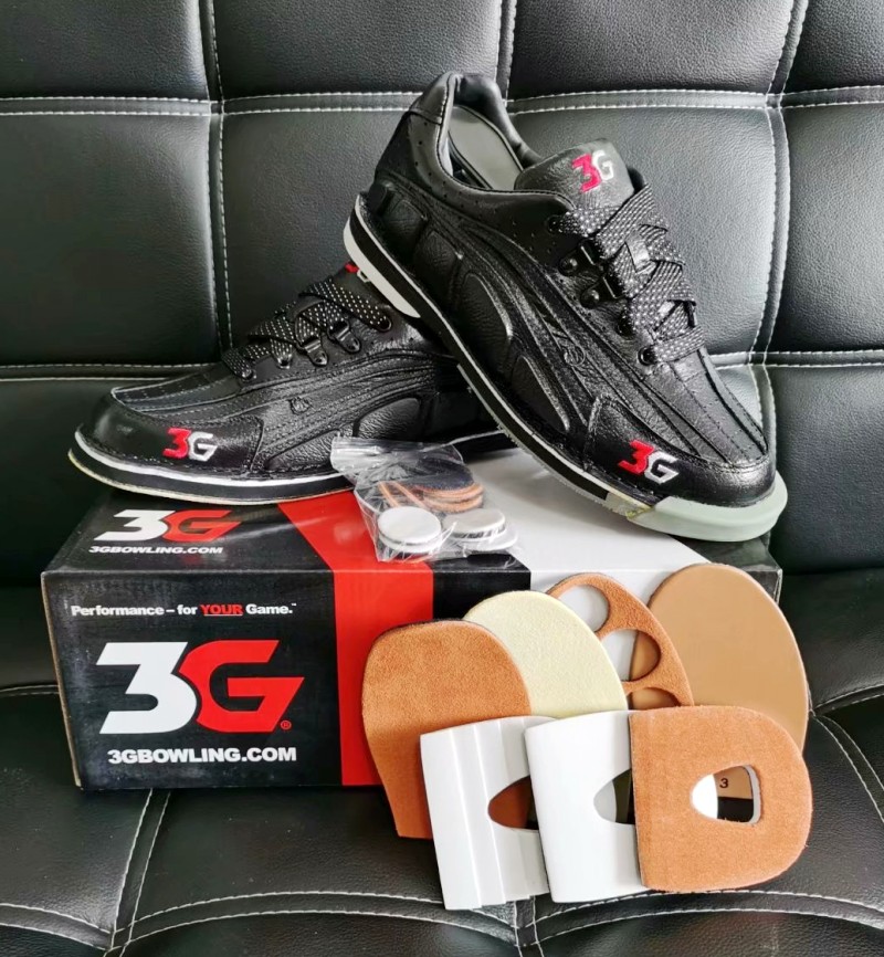 SH Bowling Supplies USA 3G Original Clothing Kangaroo Brands Professional Bowling Shoes 2020 New All Black Money