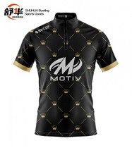 South Korean section 2024 Motiv bowling T-shirt sports clothes speed dry fabrics for men and women MOT-71