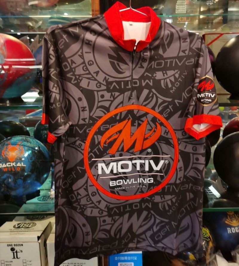 SH Bowling supplies Motiv brand bowling jersey Jersey shirt T-shirt for playing two colors