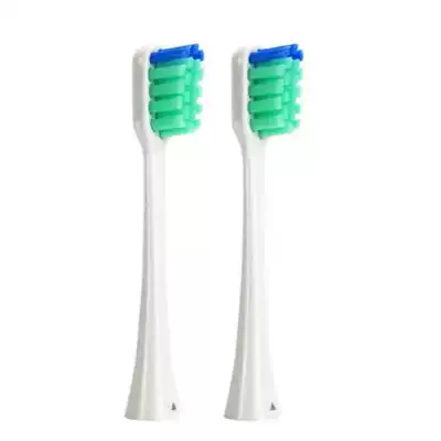 Short-Tailed Fox D1 D2 sonic electric toothbrush White Black replacement brush head DuPont bristles original 2 sets