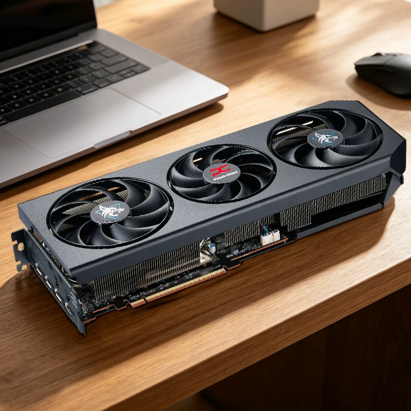 AMD RX9070XT/9070GRE Huayue Dark Dog настольный игровой компьютер независимая национальная дополнительная видеокарта