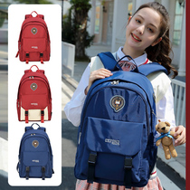 Oxford School Bag Girls 2022 New Elementary School Kids Junior High School Minus Minus Care Ridge Three To Sixth Grade Double Shoulder Bag