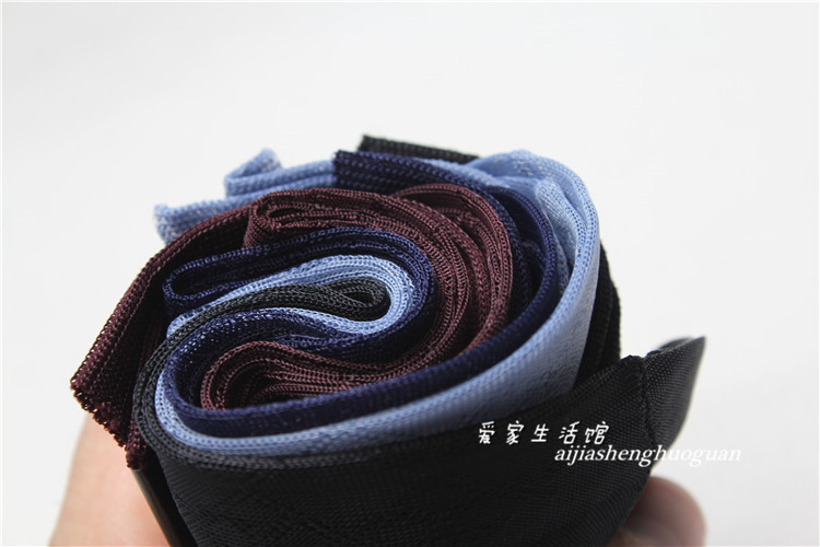 Old-fashioned Thượng Hải Peony Nylon vớ vớ của nam giới với gót chân trong ống nylon kích thước lớn lỏng miệng trung niên vớ