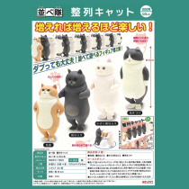 All 4 kinds of genuine Japanese version of the cat and cat lined up in the KITAN CLUB around the tea cat house Japan all 6 kinds of spot