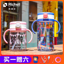 Likhir Suction Cup Childrens Cup Baby Drinking Cup Baby Drinking Cup with Graduated Milk Cup Summer