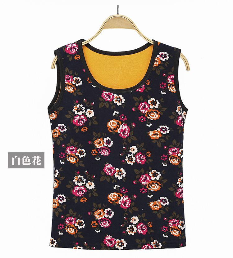 Phụ nữ trung niên của mùa thu và mùa đông cộng với nhung vest mẹ ăn mặc cộng với nhung dày vest kích thước lớn mẹ mặc ấm bên trong mặc đầm trung niên đẹp