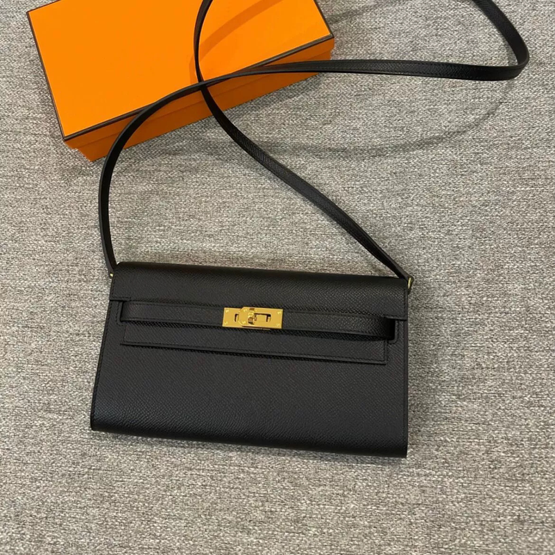 2026 New Kelly Bag Woc Genuine Leather Women's Bag Single Shoulder Crossbody Small Bag Kelly Wallet Purse Clutch Envelope Bag 2026 New Kelly Bag Woc Genuine Leather Women's Bag Single Shoulder Crossbody Small Bag Kelly Wallet Purse Clutch Envelope Bag