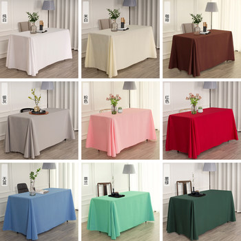 Local advertising dessert table hotel white conference tablecloth Local advertising dessert table hotel white conference tablecloth