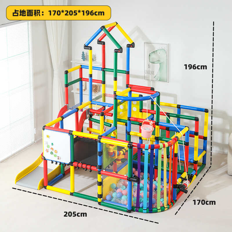 宝宝成长乐园：多功能爬滑组合训练架解析