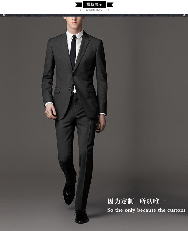 Costume homme en laine pour Quatre saisons - Ref 1556734 Image 9